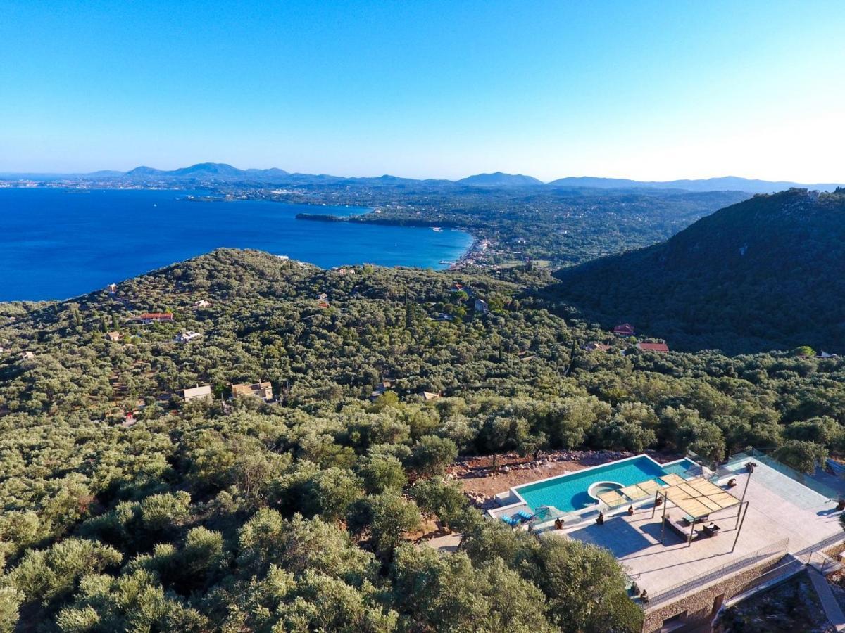 Summerwine Luxury Villa Sea View Private Pool Spartylas 외부 사진