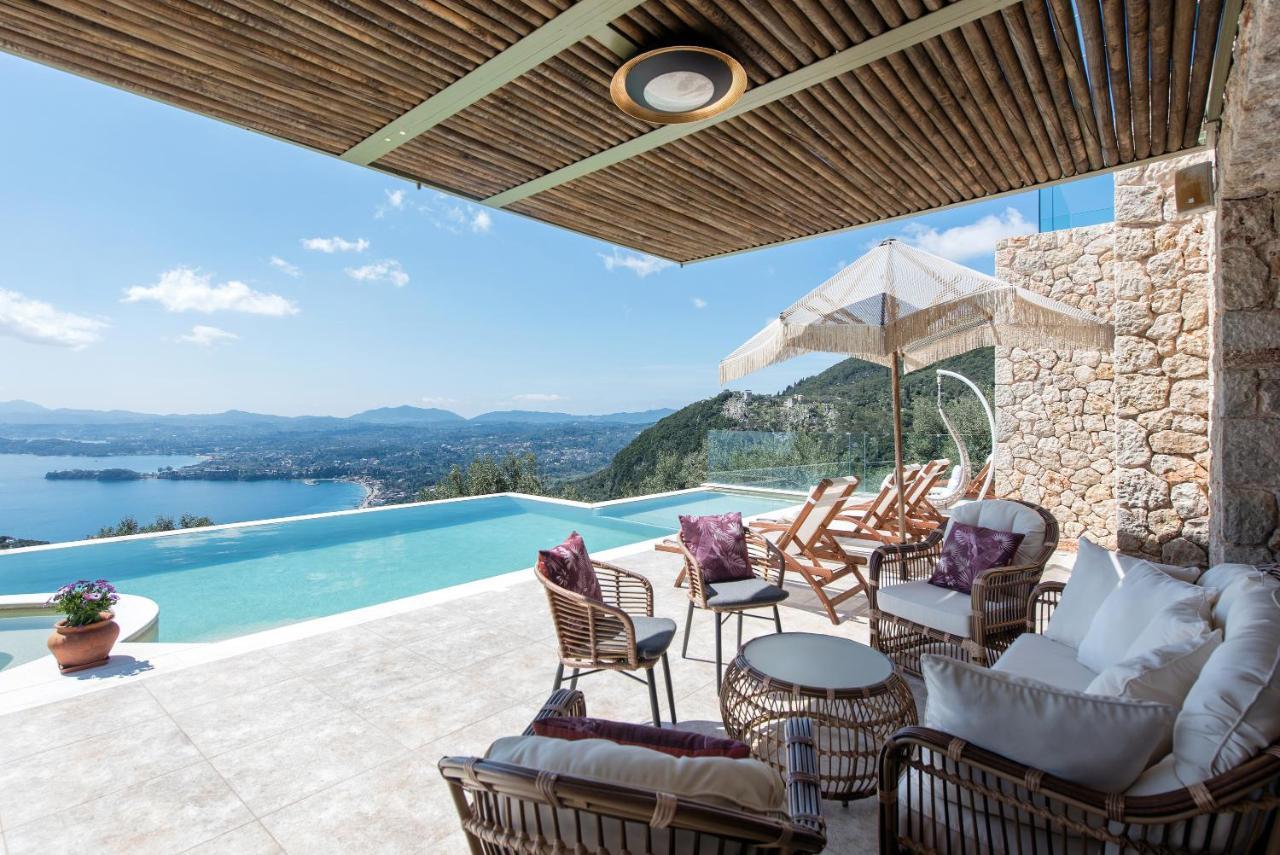 Summerwine Luxury Villa Sea View Private Pool Spartylas 외부 사진