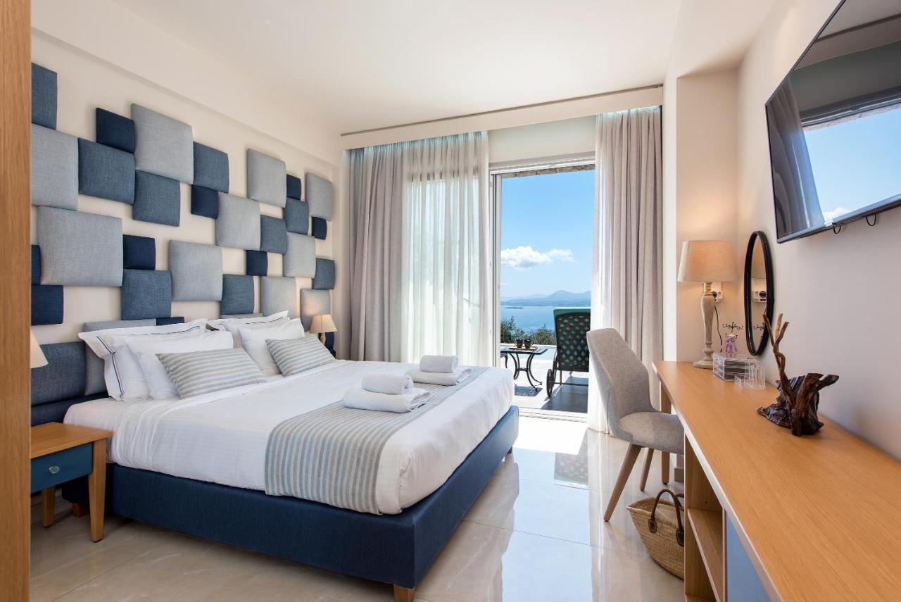 Summerwine Luxury Villa Sea View Private Pool Spartylas 외부 사진