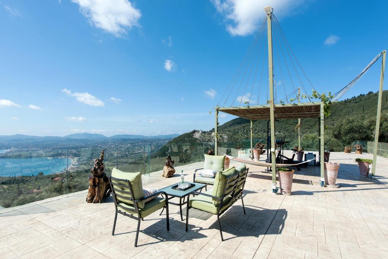 Summerwine Luxury Villa Sea View Private Pool Spartylas 외부 사진