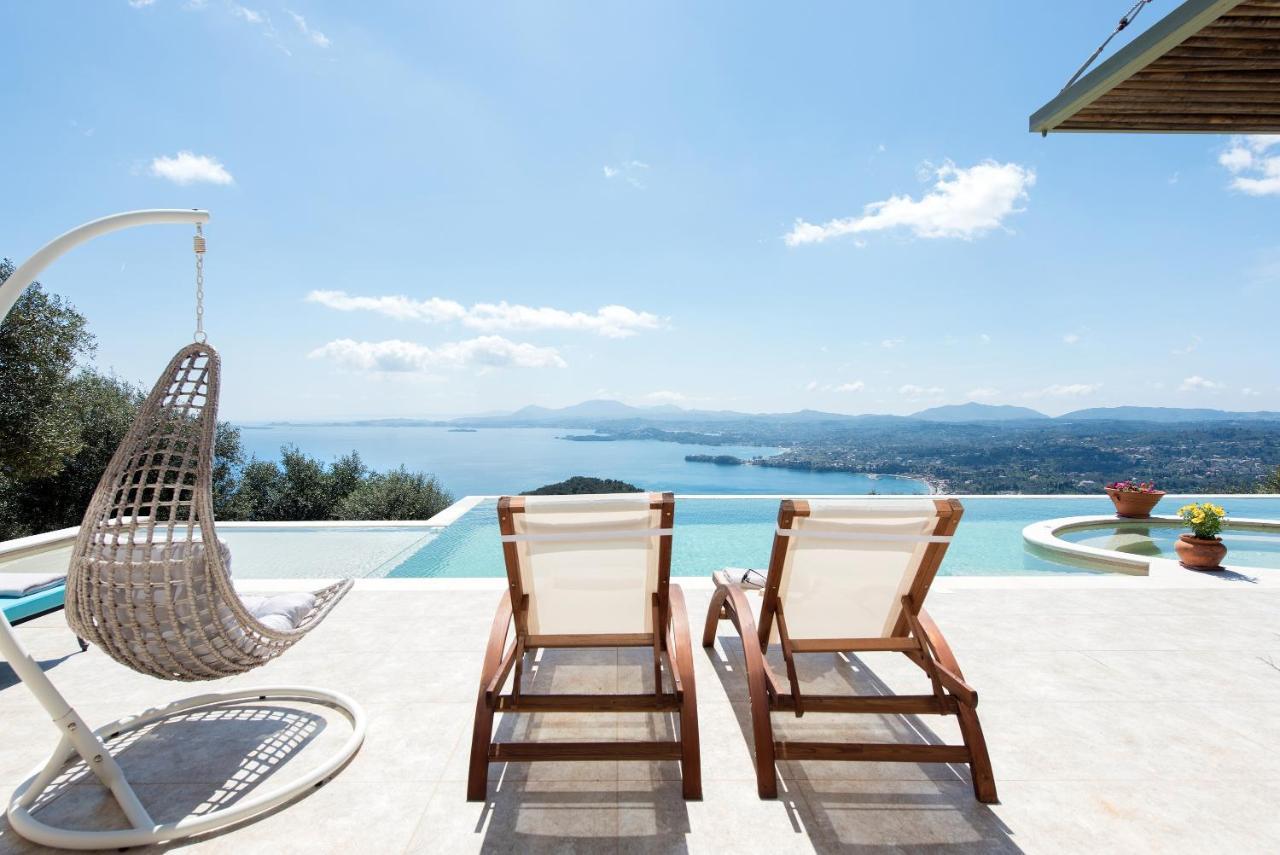 Summerwine Luxury Villa Sea View Private Pool Spartylas 외부 사진