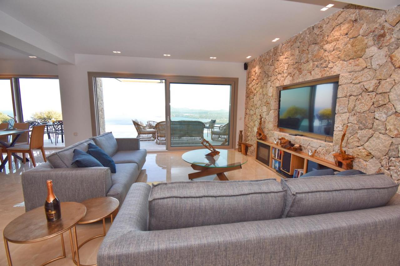 Summerwine Luxury Villa Sea View Private Pool Spartylas 외부 사진