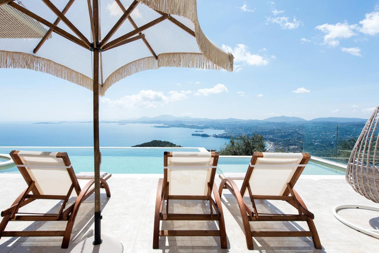 Summerwine Luxury Villa Sea View Private Pool Spartylas 외부 사진
