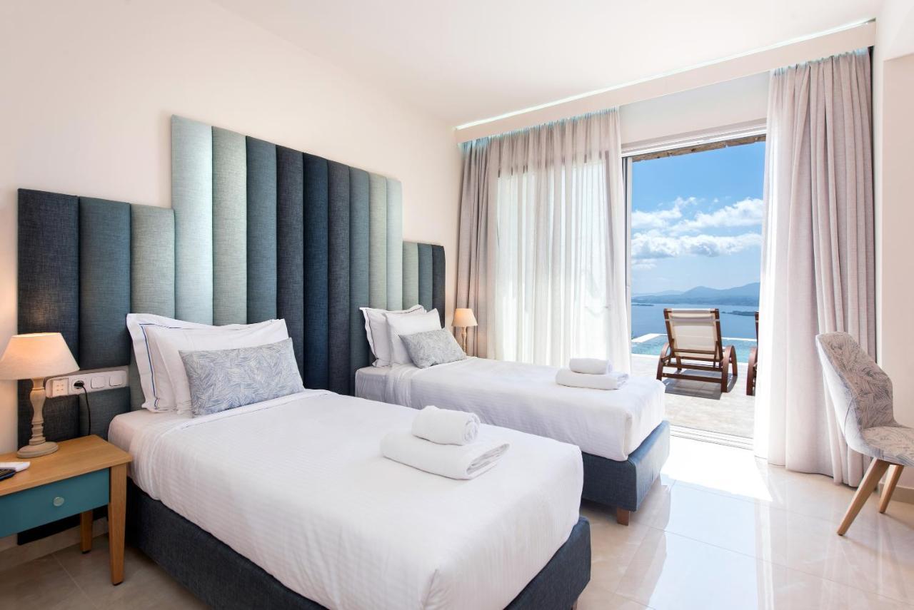 Summerwine Luxury Villa Sea View Private Pool Spartylas 외부 사진